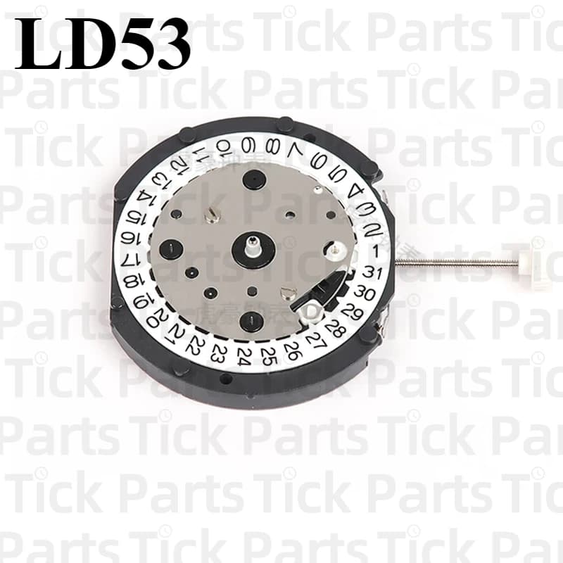 China LD53 Movement 6Hands Quartz Movement 3.6.9 Small Seconds Brand New High Quality Watch Mouvement Replacement Parts