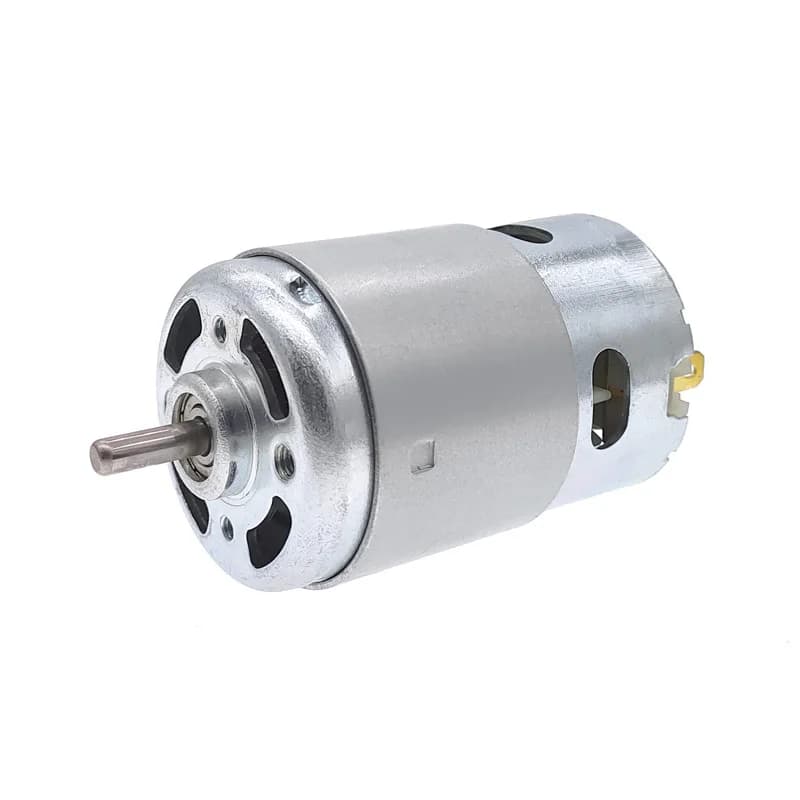 895 DC Motor Double Ball Bearing 12V 24V Maximum Power 360W Brush Motors 6000RPM 12000RPM 20000RPM for Lawn Mower Scooter