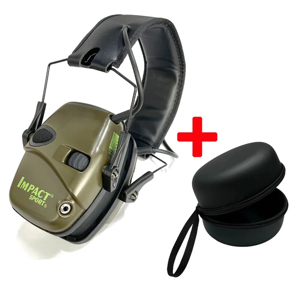Outdoor Sports Anti-noise Impact Sound Amplification Electronic Shooting Earmuff Tactical Hunting Hearing Protective Headset