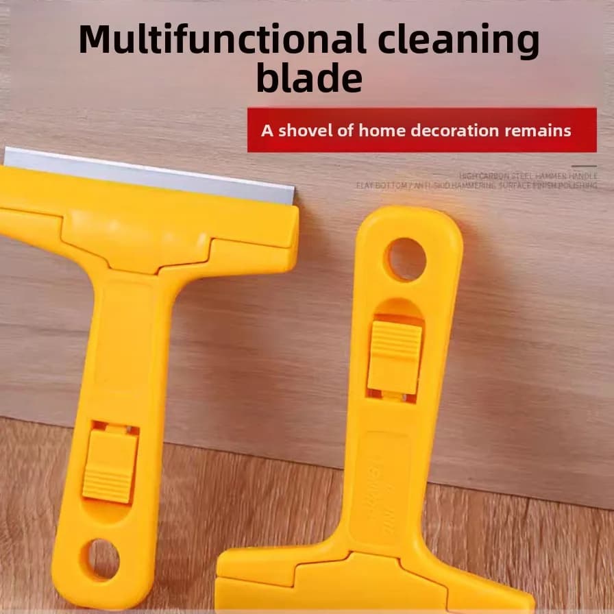 100mm Cleaning Shovel Cutter Portable Cleaning Knife Glass Floor Tiles Scraper Blade Seam Removal Household Kitchen Hand Tool