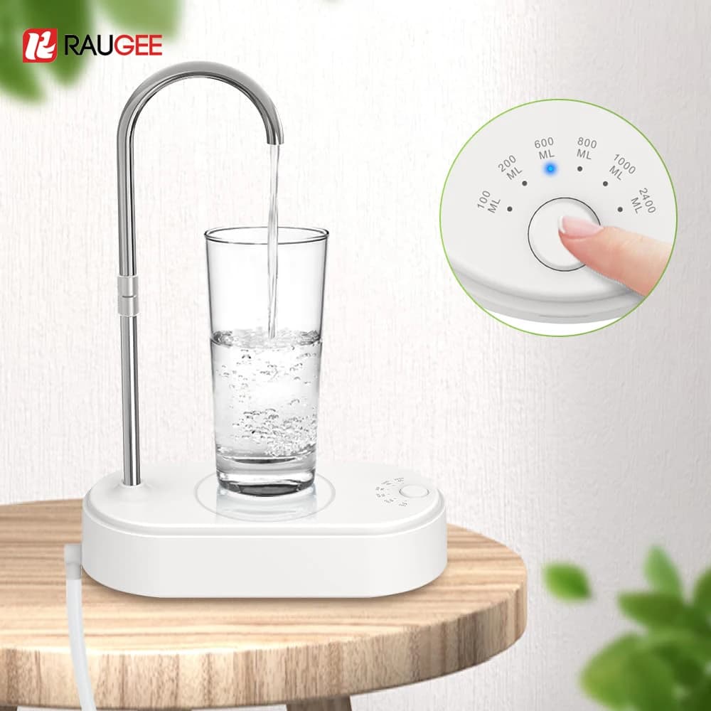 Electric Drinking Water Pump Automatic Water Dispenser For Gallon Drinking Water Bottle Pump For Home Office Portable Cold Water