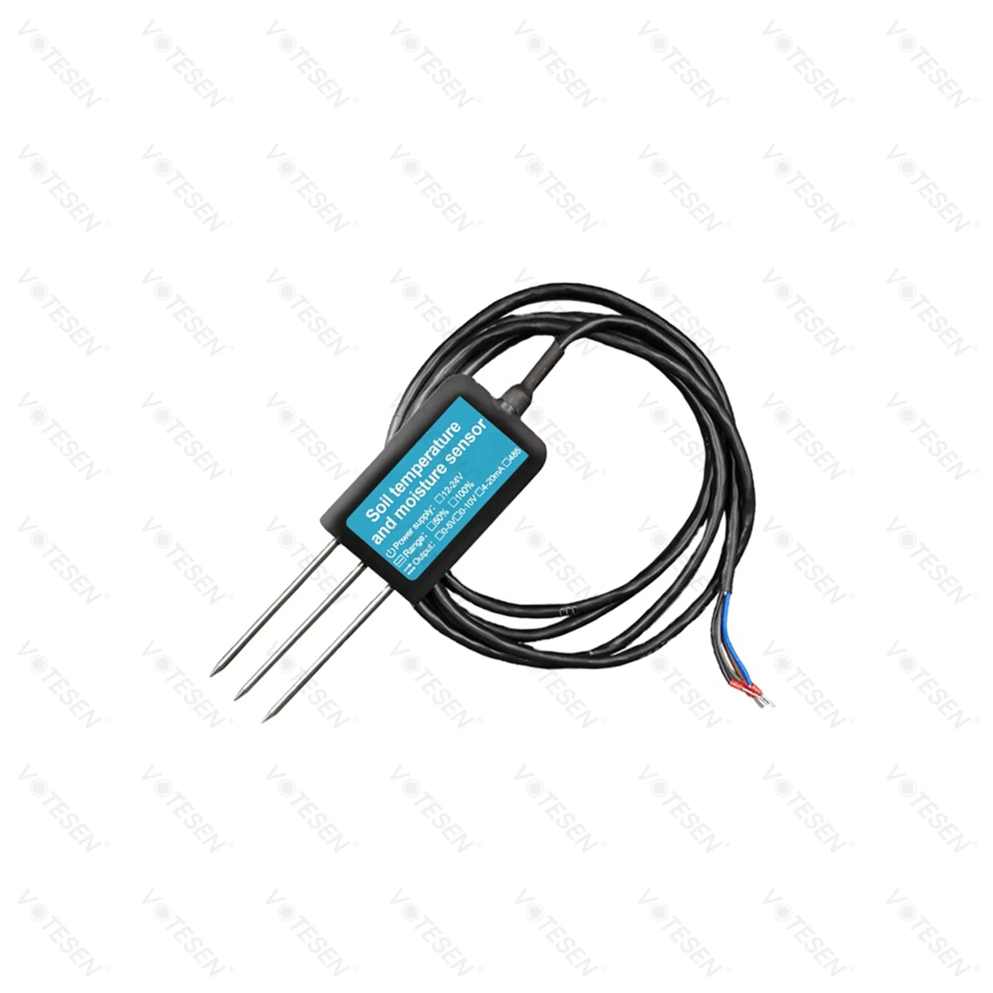 Soil pH NPK Temperature Moisture Humidity EC Sensor Conductivity Tester Multi Parameter Soil Sensor