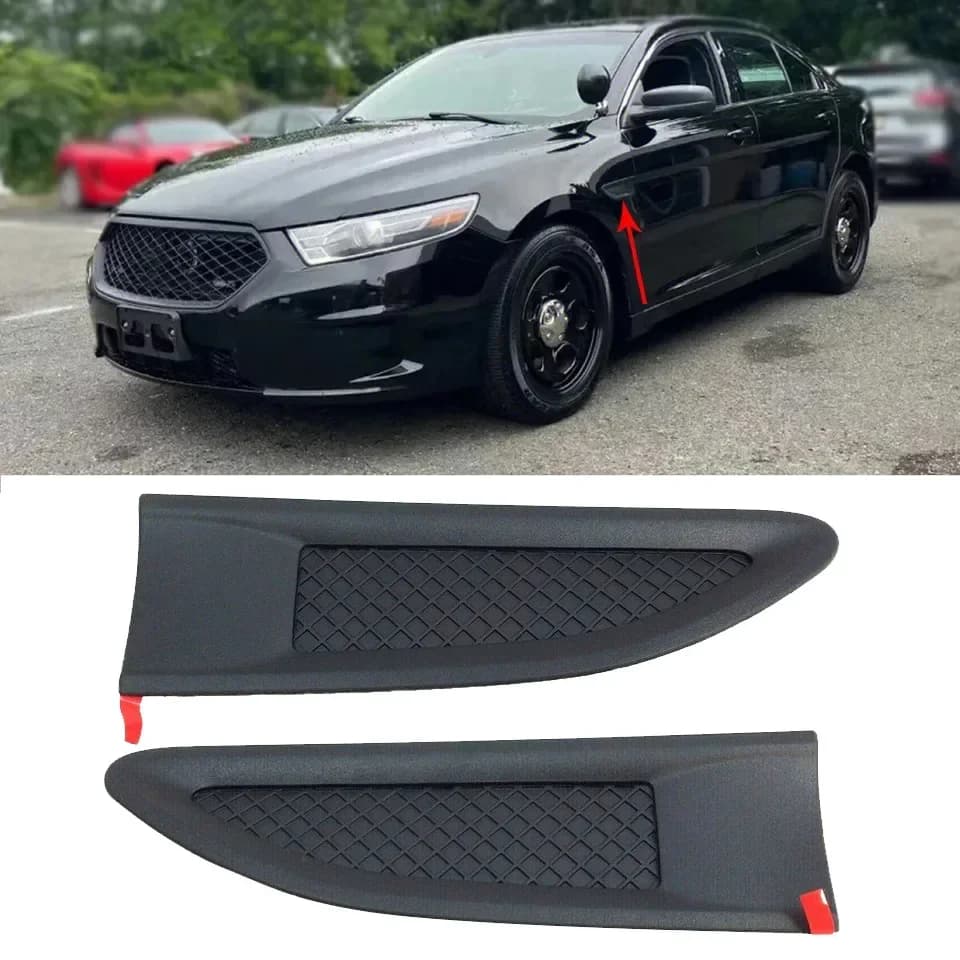 For Ford Taurus 2013 2014 2015-2019 Car Front Side Air Flow Fender Grill Outlet Intake Vent Cover Air Outlet Trim Replacement