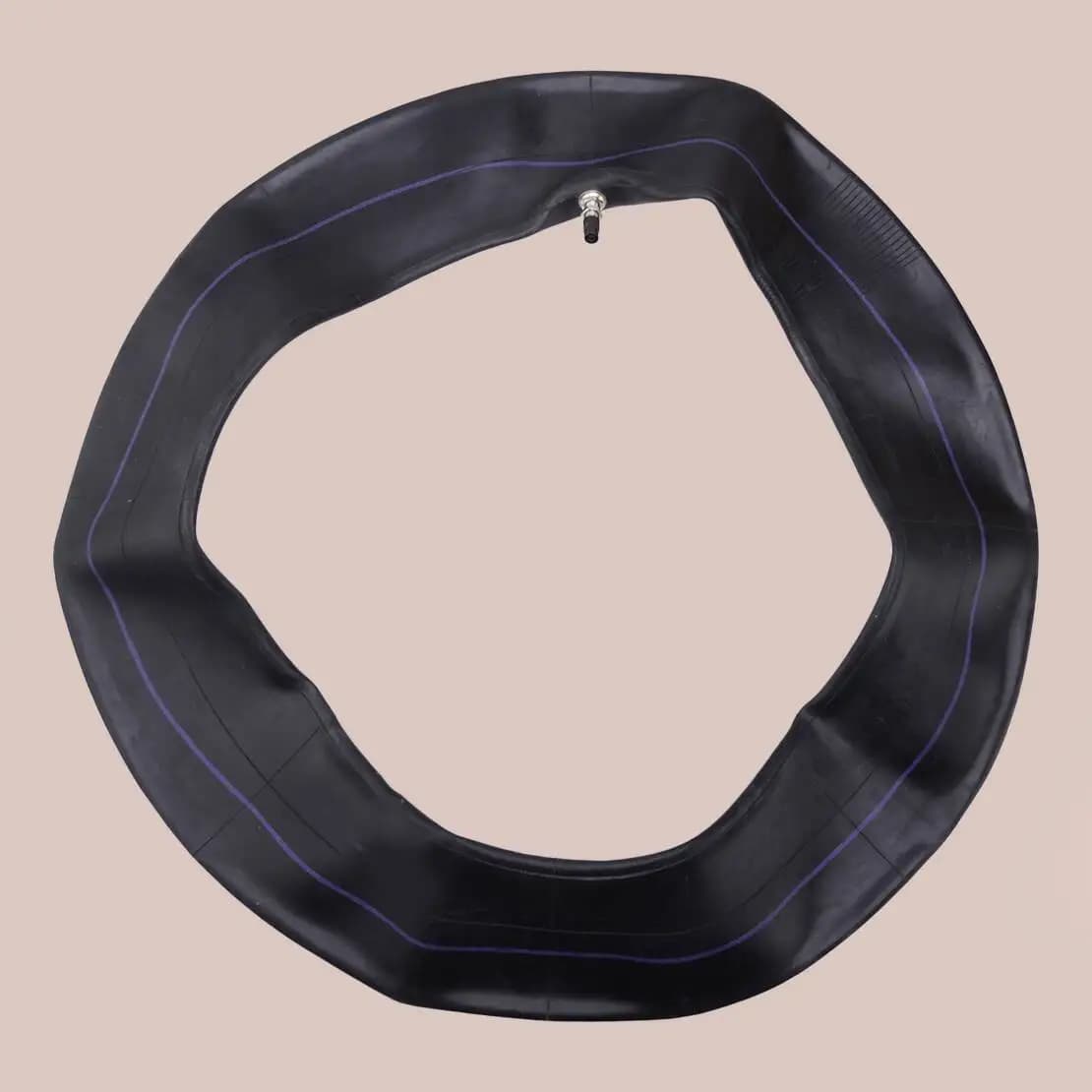 Motorcycle 130/90-16 Wheel Tire Inner Tube With Valve Stem Black