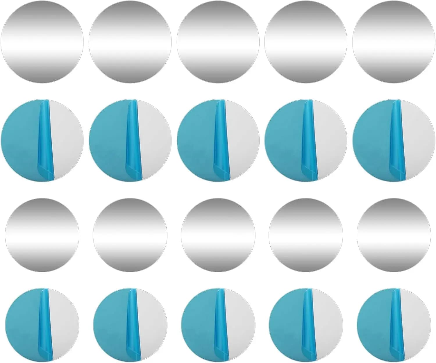 Universal Metal Plate  for Magnetic Phone Car Mount Holder Cradle with Adhesive (Compatible with Magnetic Mounts)