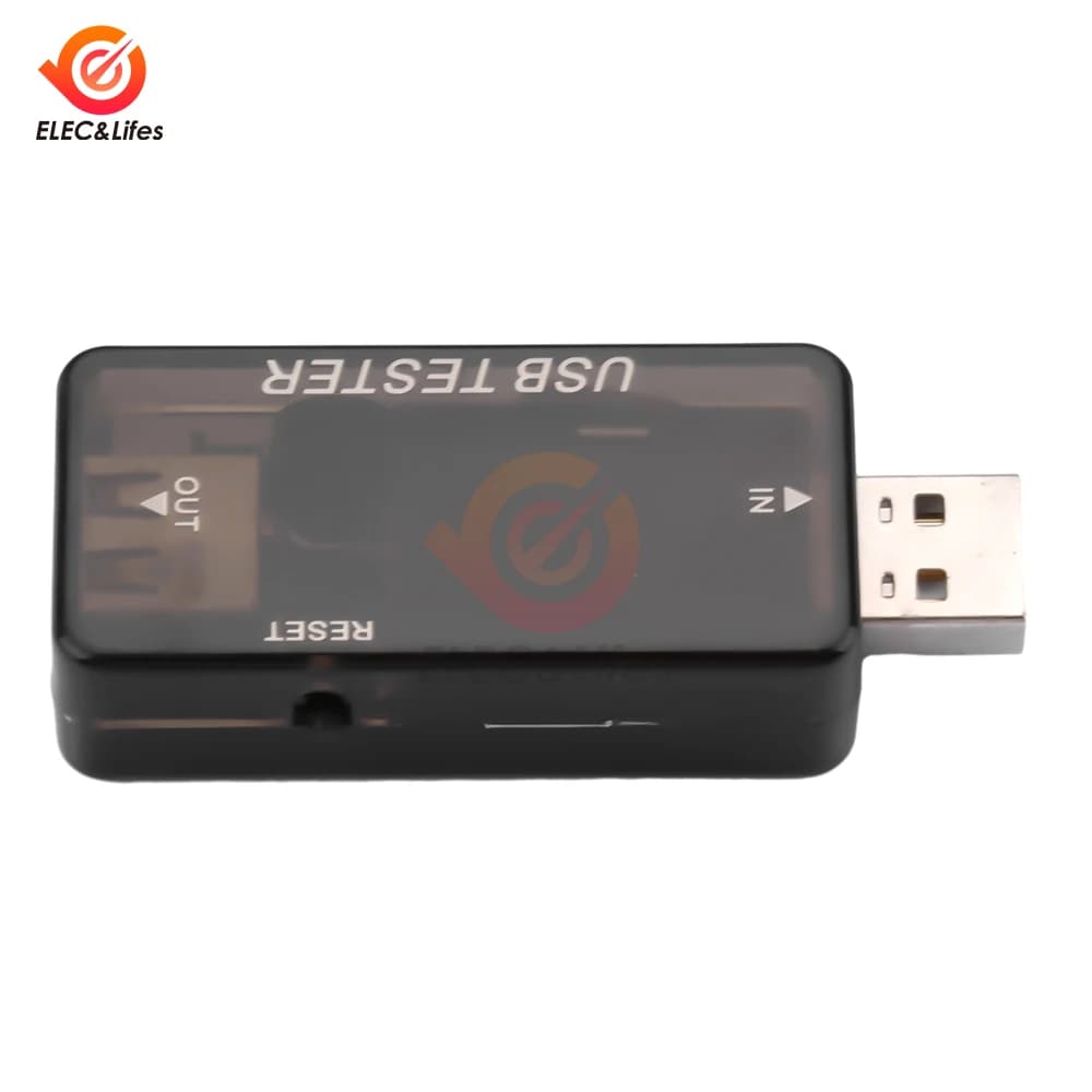 6 in 1 USB Tester DC Digital Voltmeter Voltage Detector Current Meter LCD Ammeter Detector Power Bank Ammeter Charger Indicator