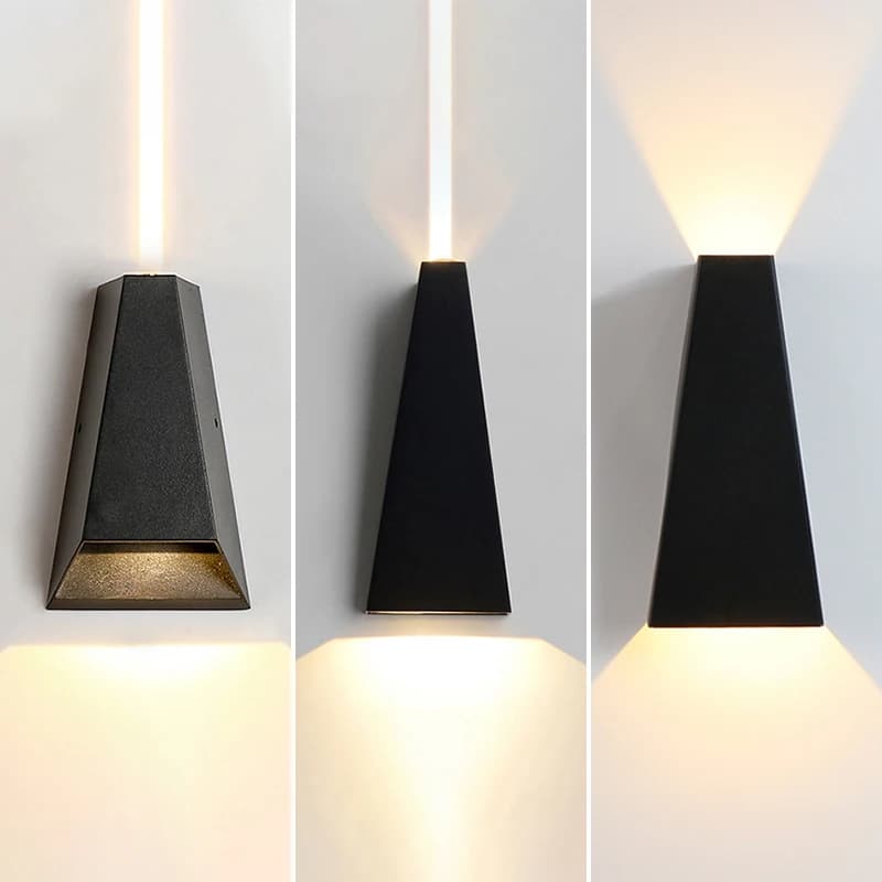 6W 10W LED Wall Lamp IP65 Waterproof Outdoor Aluminum Wall Lights Porch Garden Fence Indoor Modern Nordic Sconce Lamps 85-265V