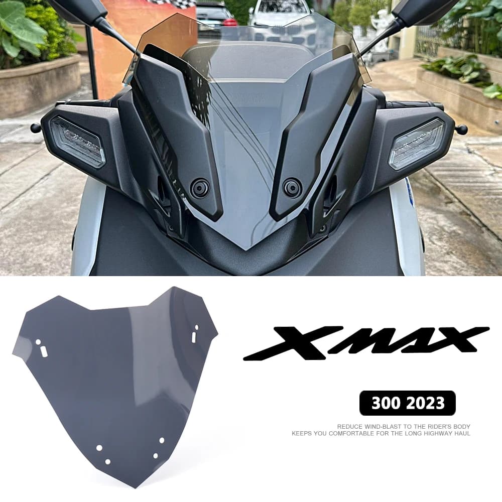 For YAMAHA X-MAX300 XMAX300 X-MAX 300 XMAX 300 2023 2024 New Motorcycle Accessories Screen Windshield Fairing Windscreen