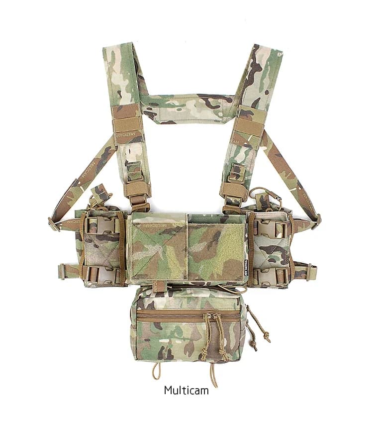 Pew Tactical MK3 Chest Rig System D3 500D Original Matte Fabric AIRSOFT