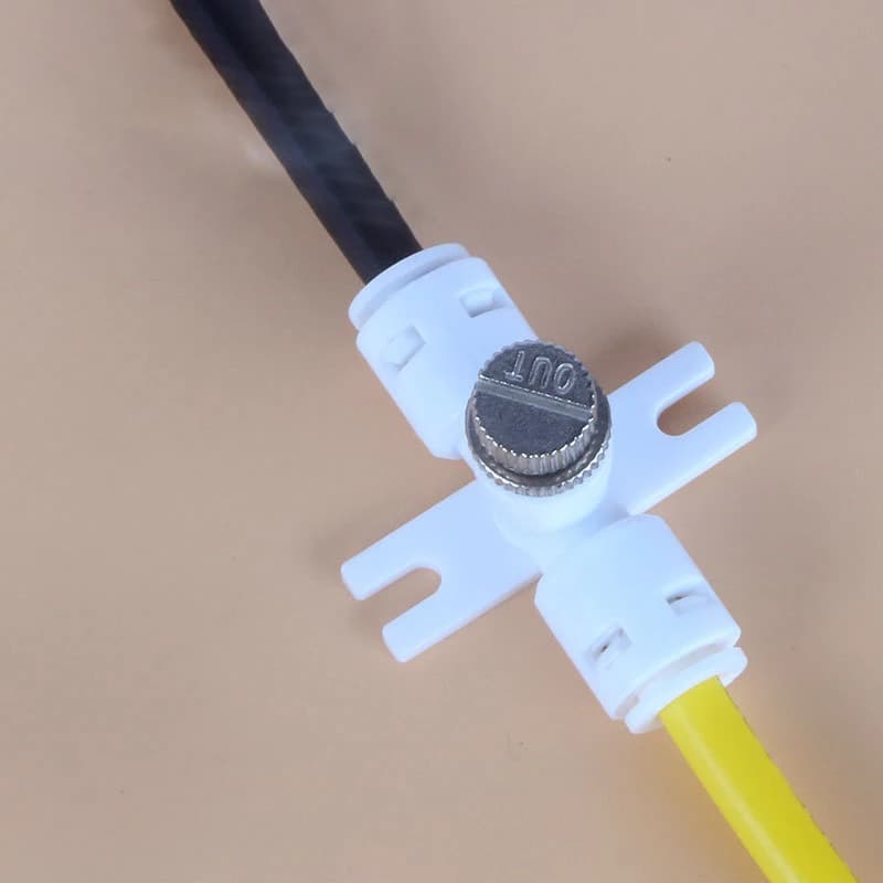 1/4" Hose Reverse Osmosis RO Water Flow Adjust Valve Regulator Waterflow Control Valve Connector Fitting Water Speed Controller~