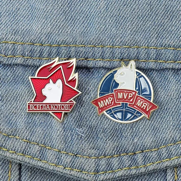 Всегда котов Enamel Pins Custom Cat Star Brooches Lapel Badges Fun Creative Cartoon Jewelry Gift for Cat Lover Friends