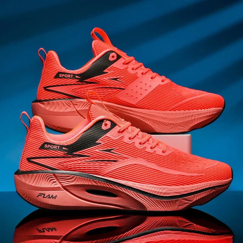 INS Carbon Plate Marathon Shoes Men Casual Sneakers Running Sports Shoes Lightweight Comfy Athletic Gym WaklingSneakers Footwear