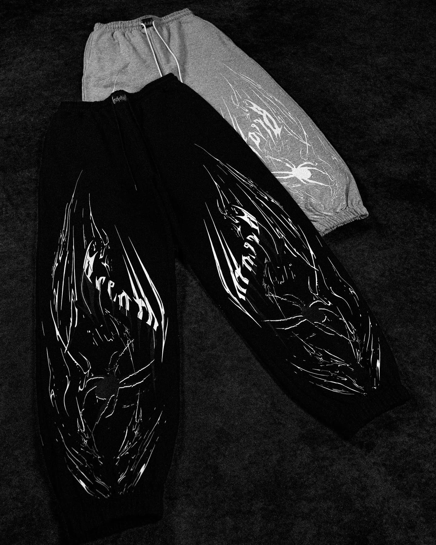 American Breathedivinity trend suit fitness short-sleeved men and women loose dragon soul dark gothic pattern printed y2k sw