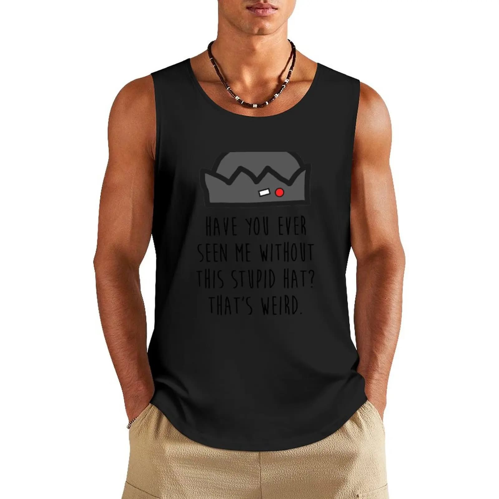 Jughead Stupid Hat Meme Tank Top new in tops & t-shirt sports suits quick-drying t-shirt Vest for boy