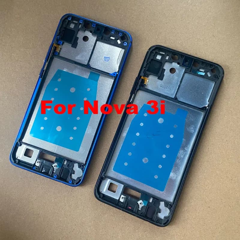 For Huawei Nova 3i Middle Frame LCD Front Frame Housing Bezel Plate Smartphone Repair Parts Model Replacement