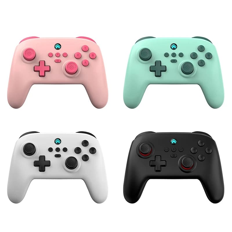 Z02 Gamepad For Bluetooth Hall Joystick Somatosensory Continuous Hair Vibration For Android IOS Switch Gamepad