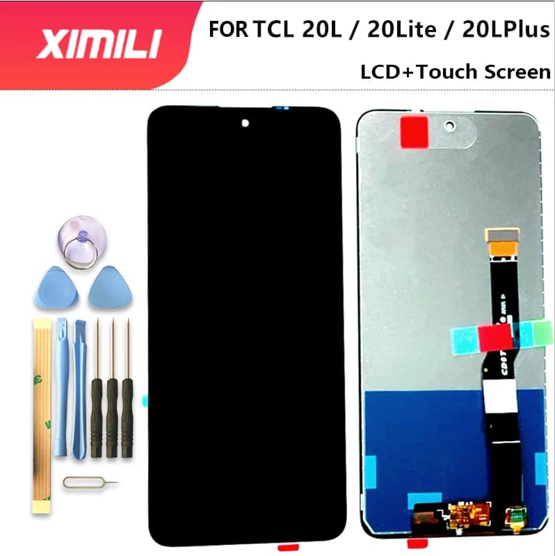 New For TCL 20L 20Lite 20s T774H T774B 20L+ 20 Lite Plus T775H Display Sensor Touch Screen Digitizer Assembly LCD Sensor Touch