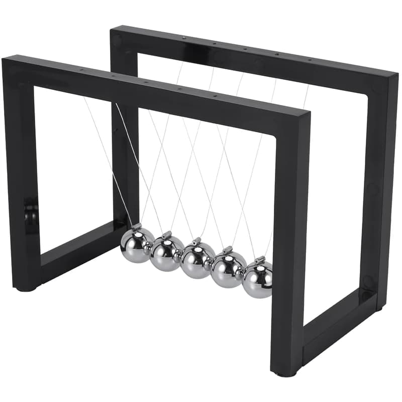 Newton Balls Cradle Balance Ball Newtons Pendulum Ornaments Home Decorations Desk Decoraction Toy Gift