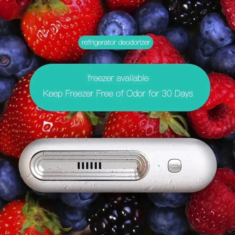 Refrigerator Deodorizer Air Purifier Refrigerator Deodorizer Food Shelf Life Extender Remove Odor Smoke Pet Toilet  Car   ﻿