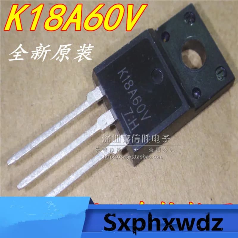 10PCS TK18A60V K18A60V 600V 18A TO-220 new original Power MOSFET transistor