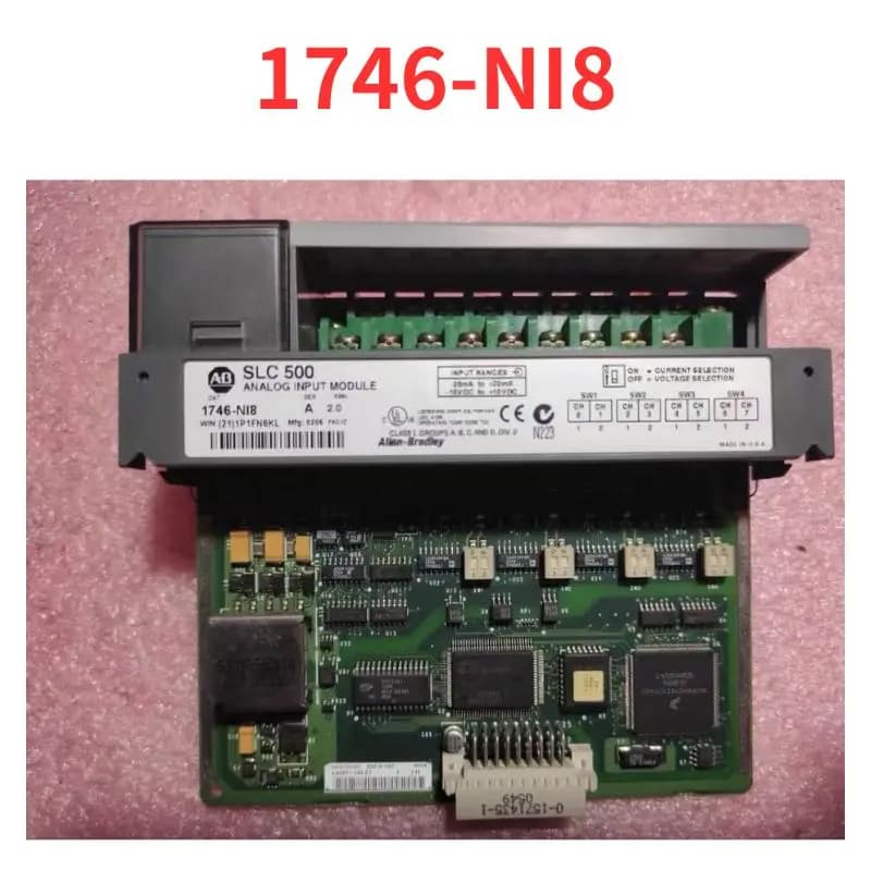 Second-hand    1746-NI8     module     test  OK     Fast Shipping