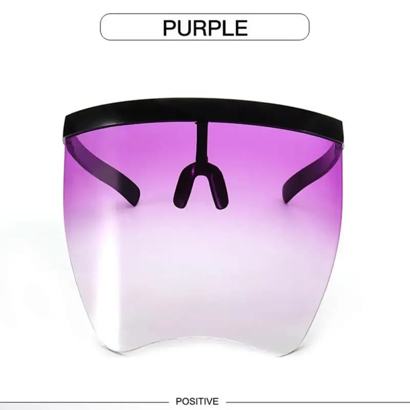 Full Face Sunglasses Mask Women Men Protective Faceshield Glasses Goggles Covered Spherical Lens Anti-Spray Cycling Sunglasses