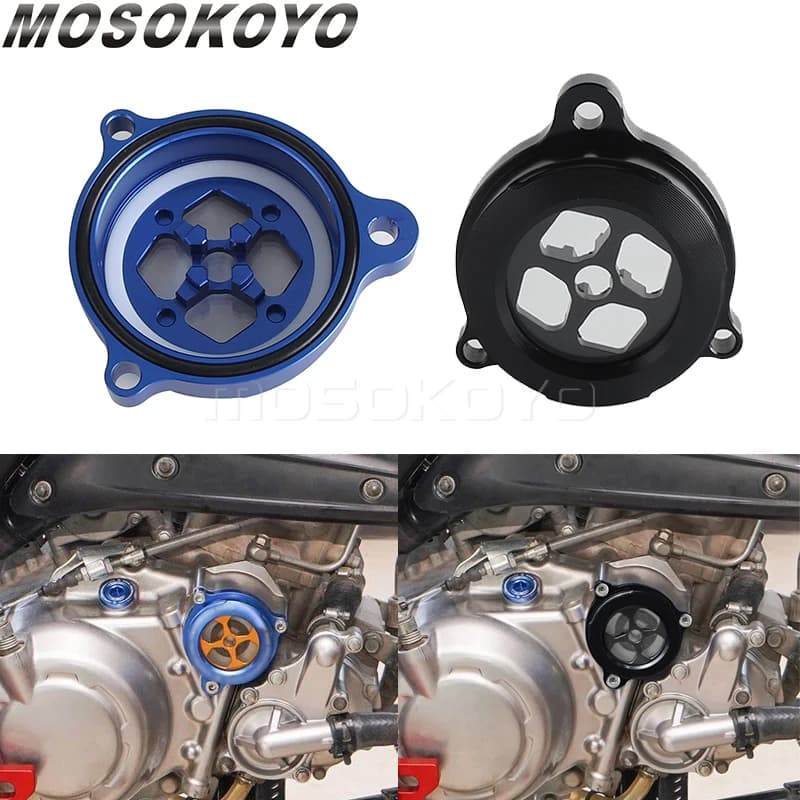ATV Oil Filter Cover Guard Cap Protector Protection For Yamaha Raptor 700 2006-2022 Raptor 700R 2009-2022 Motorcycle Accessories