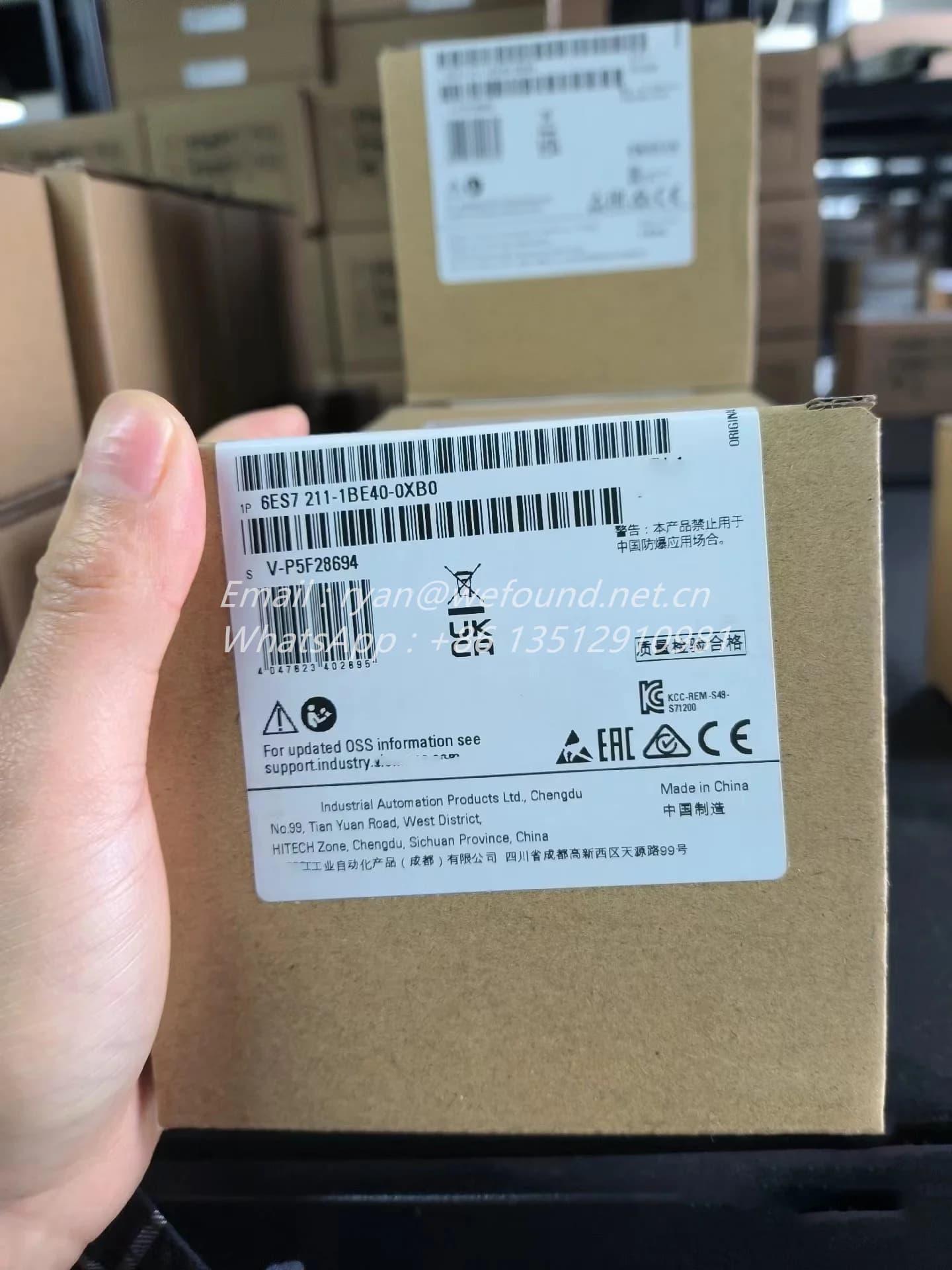 6ES7211-1BE40-0XB0 for SIEMENS SIMATIC S7-1200, CPU 1211C, compact CPU