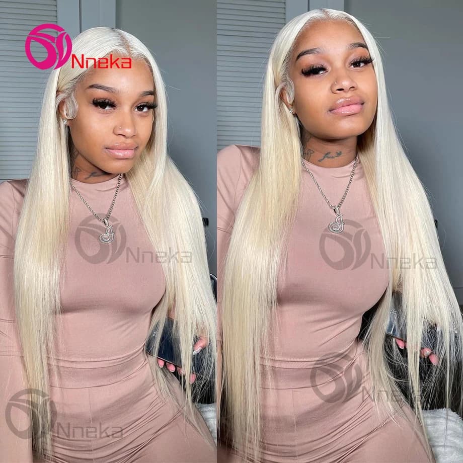 30 Inch 613 Human Hair Wig Brazilian 13x6 Hd Lace Frontal Wig Straight Human Hair Wigs Color Honey Blonde Human Lace Front Wig
