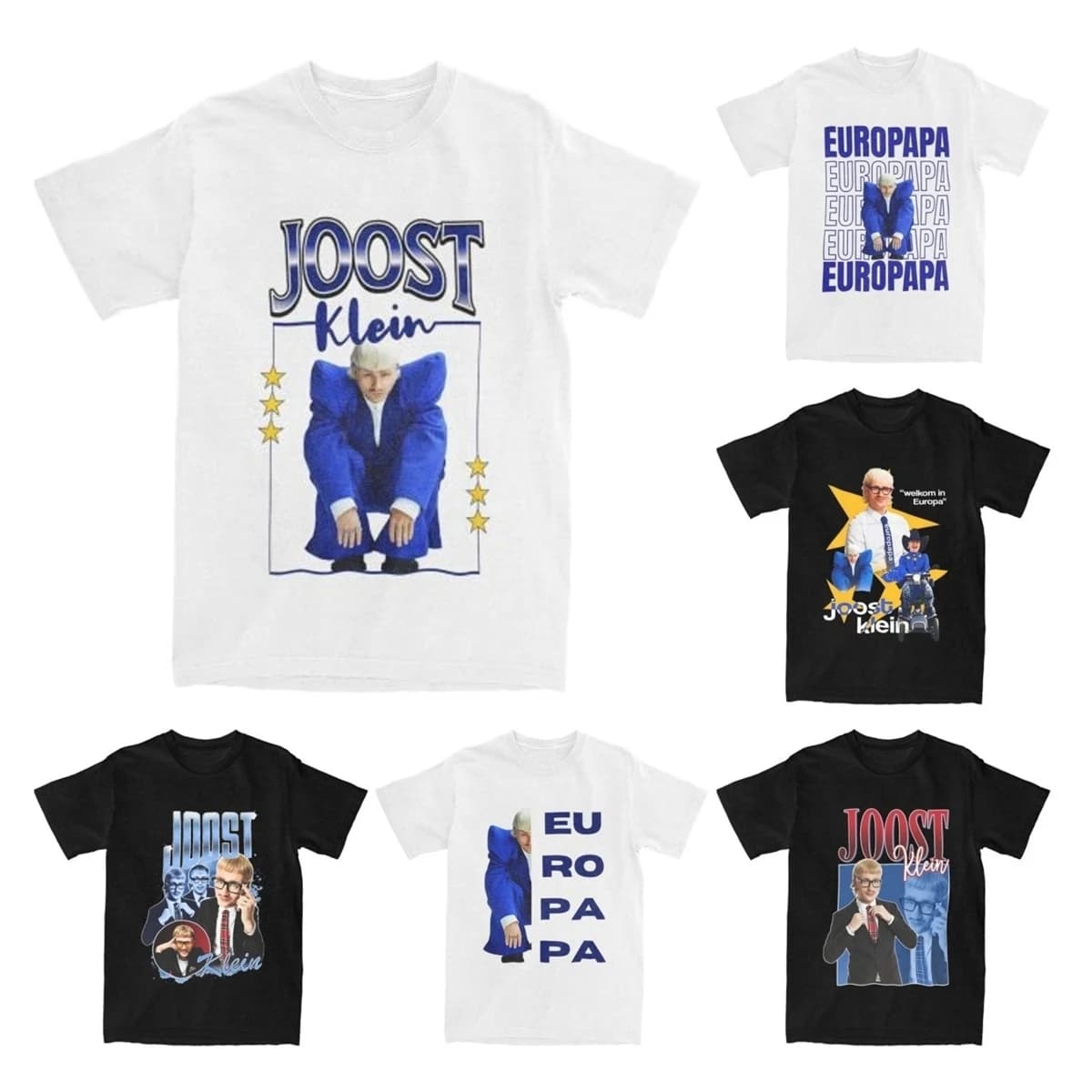 Joost Klein Cool Rapper Singer T Shirts Accessories Men Women's Cotton Fun O Neck Tees Short Sleeve Tops Unique