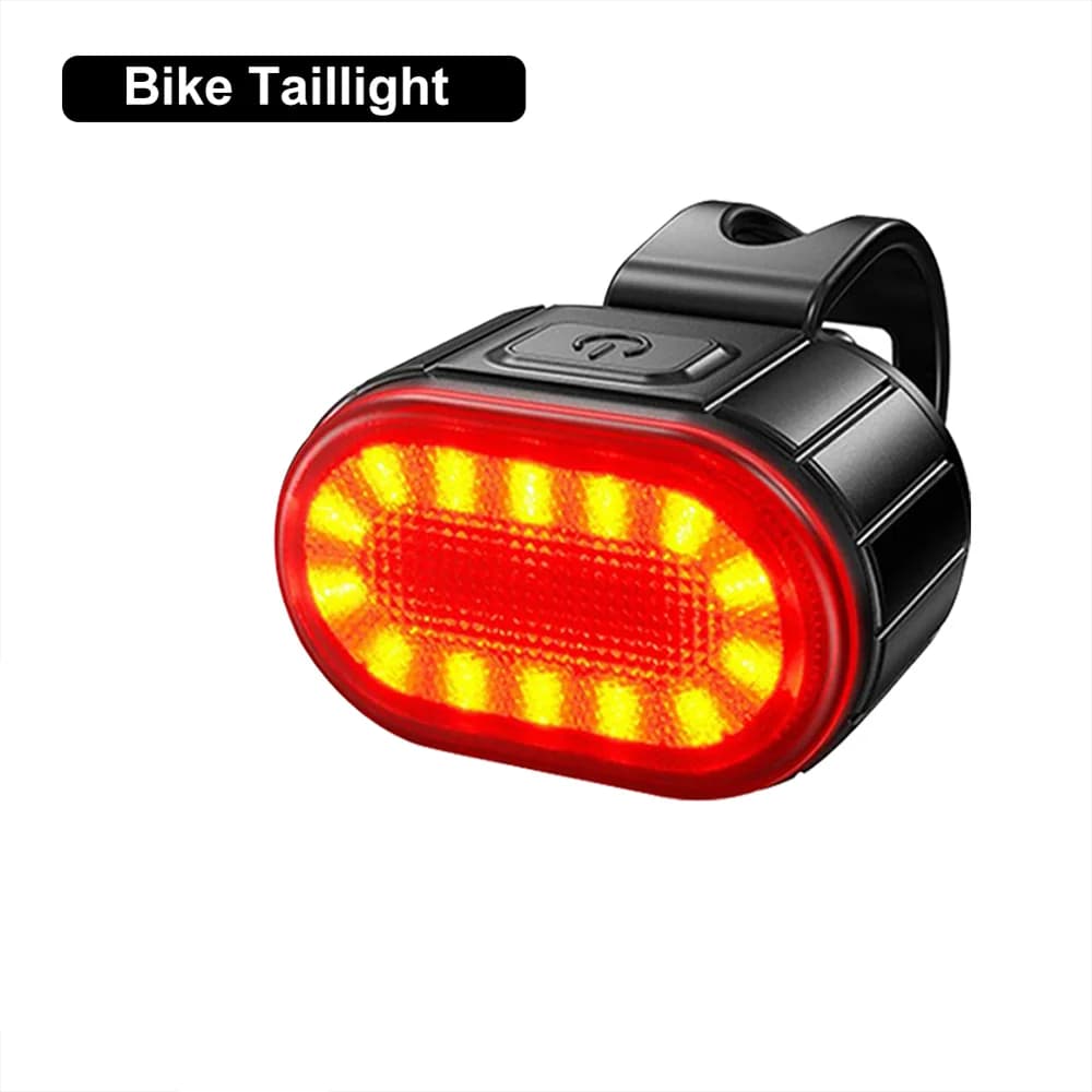 Bicycle Lights LED Bike Lamp USB Rechargeable Bicycle Front and Rear Light Front Lamp Taillight Cycling Lantern Bike Flashlight