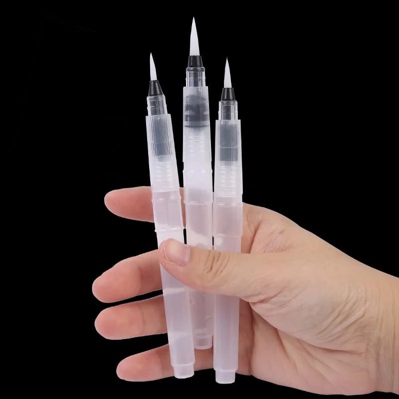 3/36pcs Refillable Water Color Brush Pen Set Multi Purpose Artist Grade Watercolor Brushes for DIY Painting & Lettering
