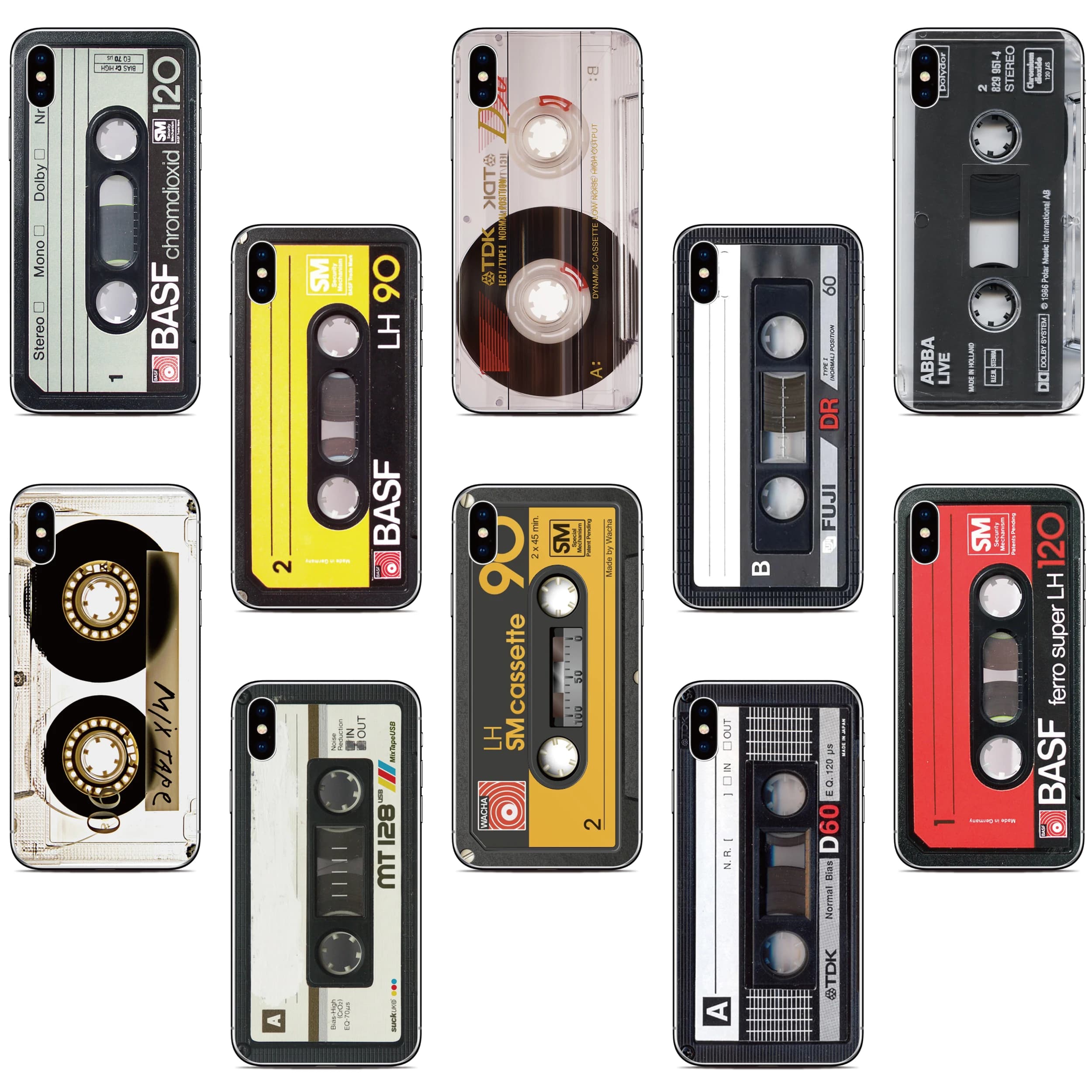 Music Tape Cover For Motorola Moto G35 G45 G55 G85 G84 G64 G54 G53 5G G13 E22 E14 G24 G31 G04 4G Edge 50 Neo Pro Phone Case