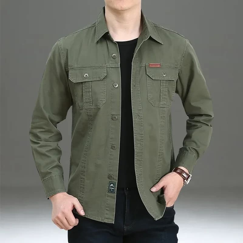 Elegant Shirts for Men Casual Luxury Brand Mens Long Sleeve Shirt Fashion Oversize Man Tee Outdoor Men's Linen Formal T-shirt