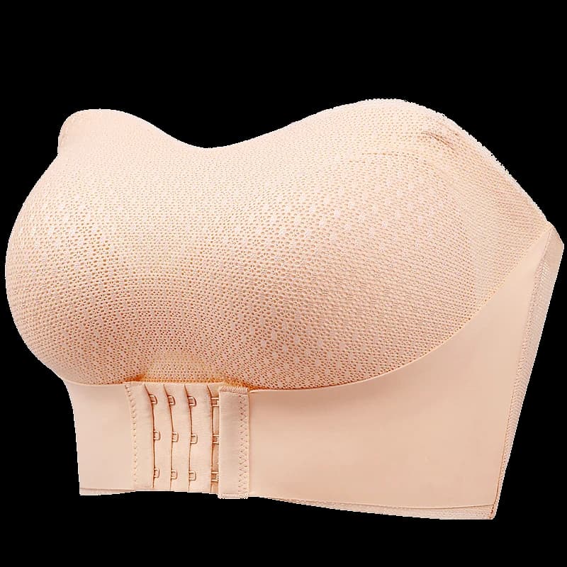 Sexy Push Up Bra Front Closure Strapless Underwear for Women Plus Size Invisible Brassiere Wireless Breathable Female Lingerie