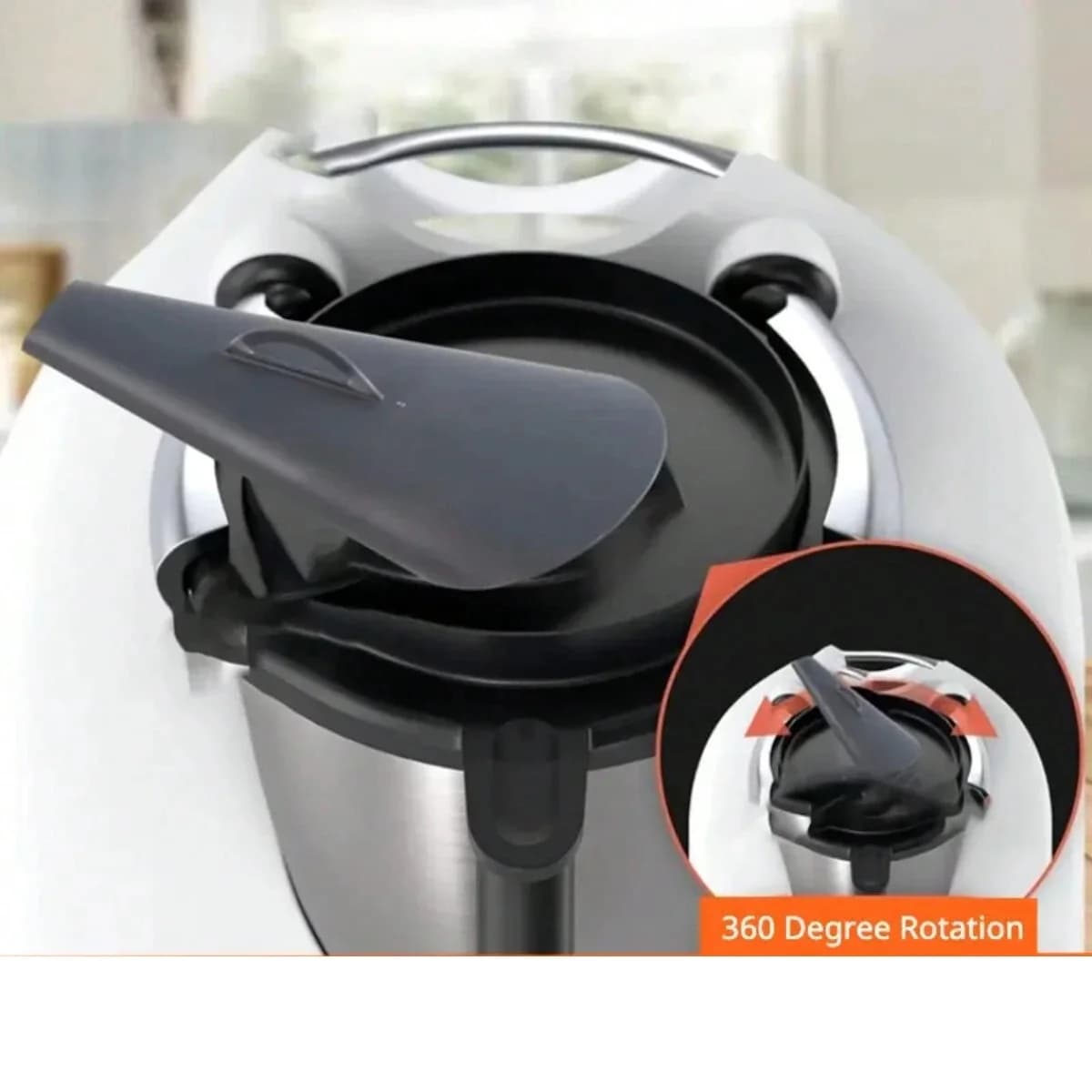 1pc Steamer Lid Steam Diverter Compatible With Thermomix TM6/TM5 Accessories Washable & Reusable Pressure Cooker Accessories