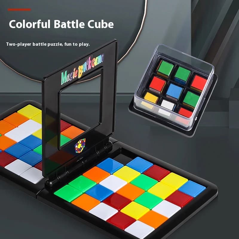 Competitive Dual Player Tabletop Battle Cube Strategy Educational Mind Game Youth Intelligence Puzzle Toys For Kids Gifts