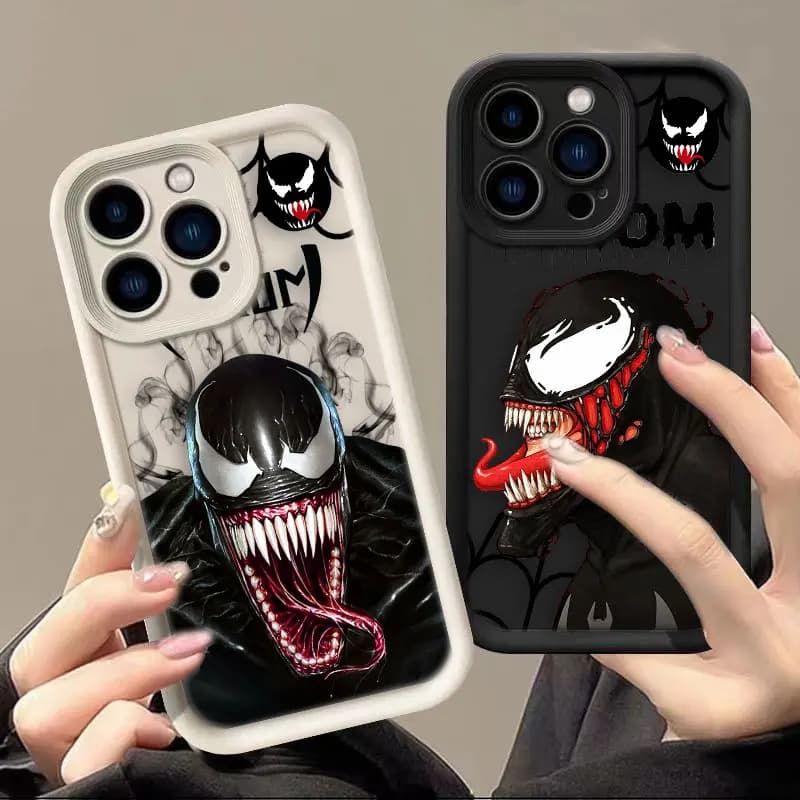 Marvel Comics Venom Phone Case For VIVO V11I V15 V20 V23 V23E V25 V27 V27E V29 V30 X60 X70 X80 X90 X100 Silicone Case Funda Capa