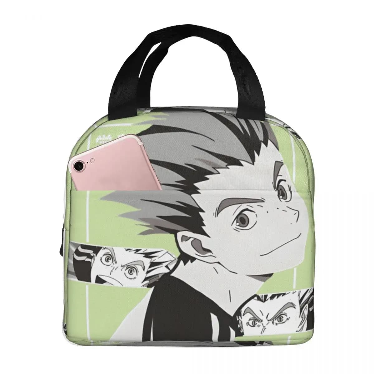 Multifunction Teenager Haikyuu Food Pouch New Design BOKUTO KOTARO For School Hand Bag