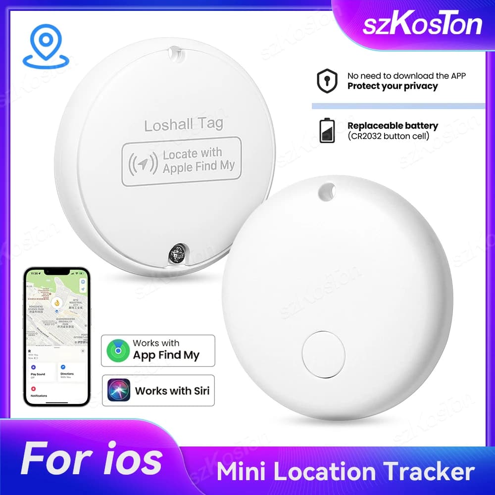Smart Key Finder Locator GPS Tracking Device Bluetooth Anti-Lost Tag Alarm Reminder Work With Apple Find My For Pets