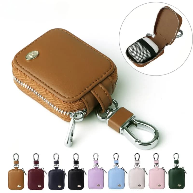 Earphone Leather Protective Cover Suitable for iPhone Airpods1/2/3 Airpodspro2 Earphone Bag Earphone Anti-fall Protective Case