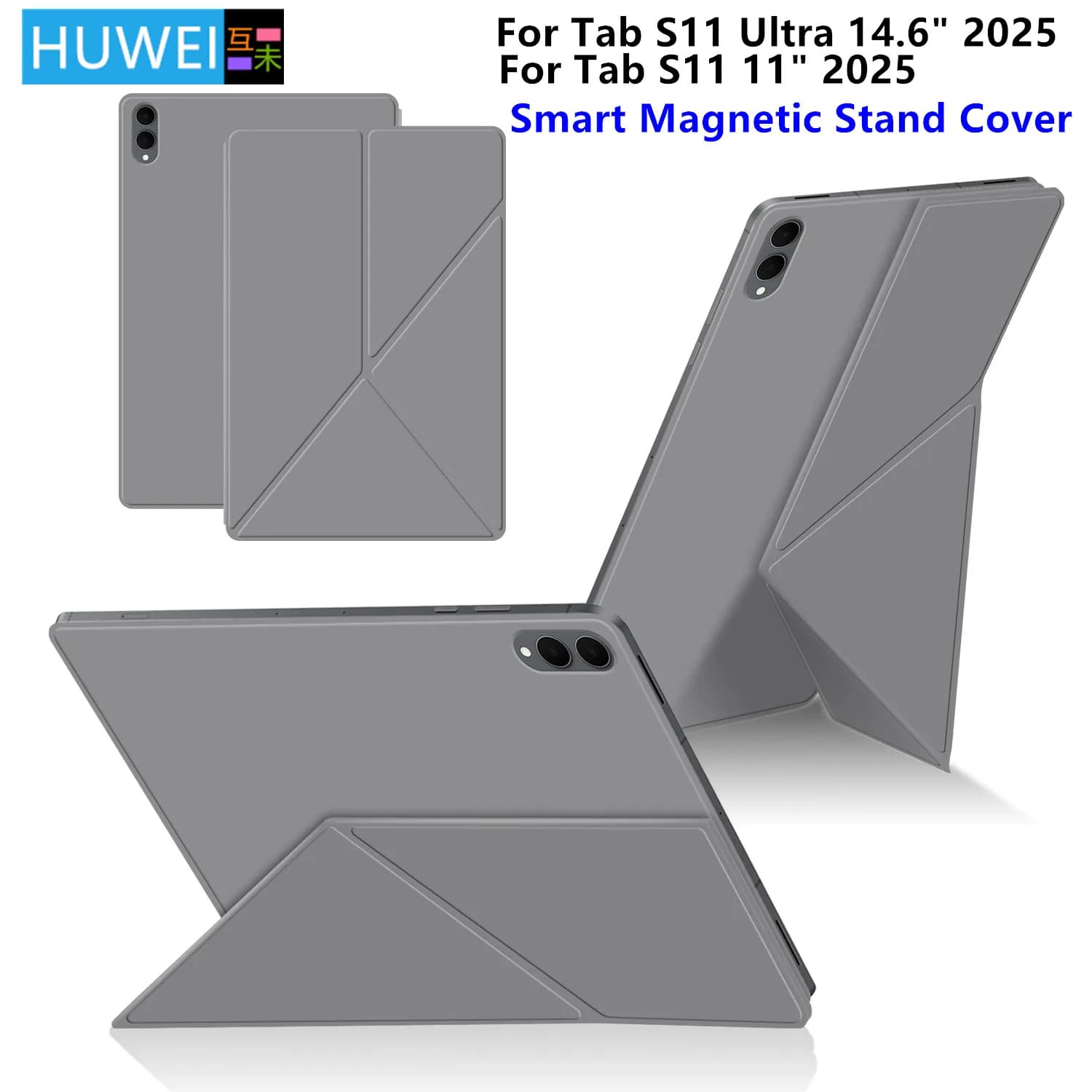 For Samsung Galaxy Tab S11 Ultra 14.6 inch SM-X936 Magnetic Case for Tab S11 2025 11" S11 Ultra 14.6'' Tablet Smart Book Cover