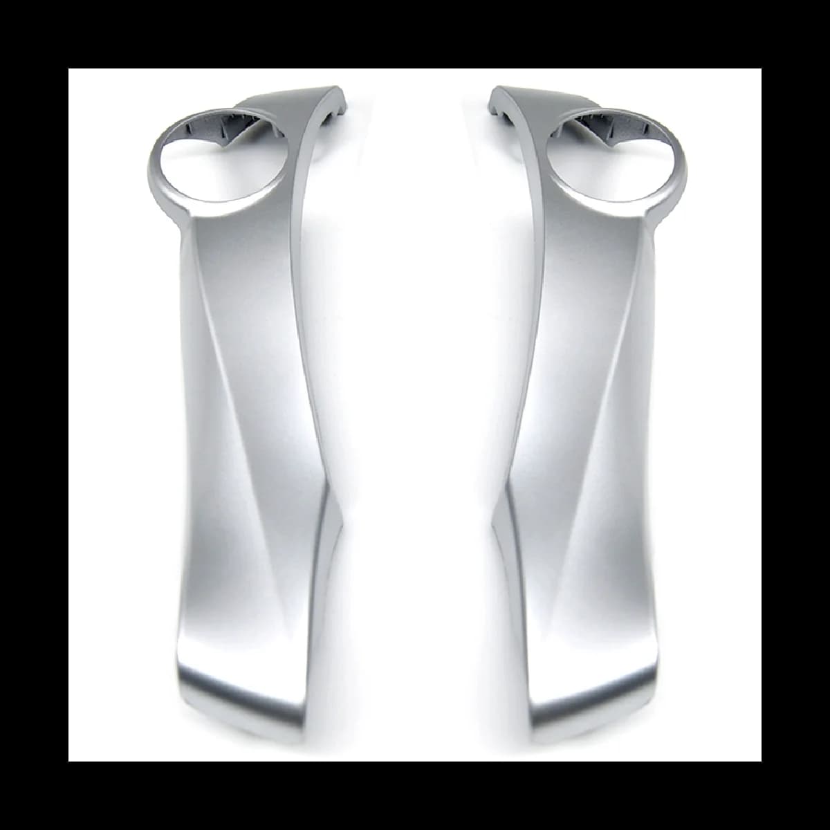 Car Steering Wheel Audio Control Switch Frame Trim for Toyota Prius 2011-2015 Control Buttons Frame Silver