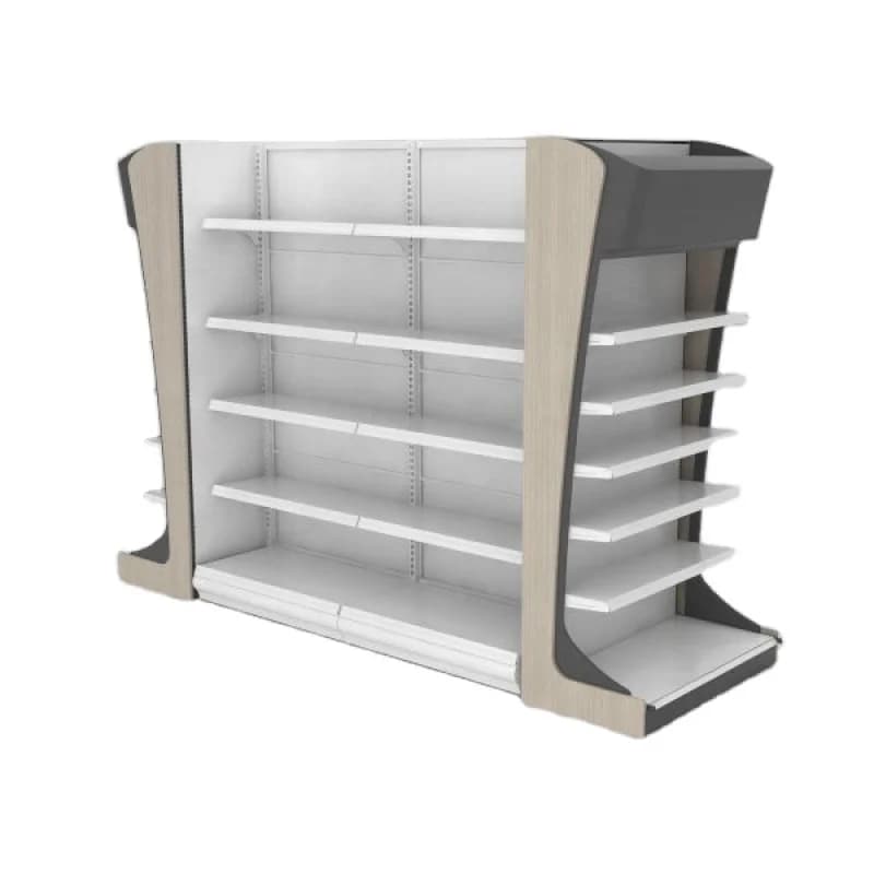 [Customized]Modern Style Supermarket Wire Metal Display Rack Display Stand Shelf