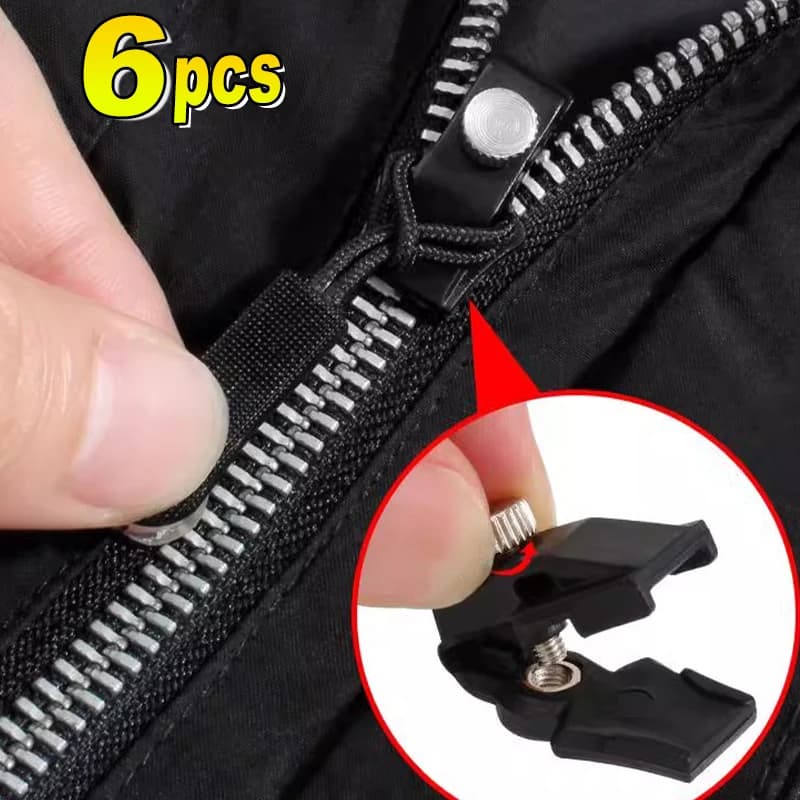 Zipper Repair Tools Kit Universal Instant Zipper Repair Replacement Zipper Sliding Teeth Rescue Zippers Head 3 Different Sizes