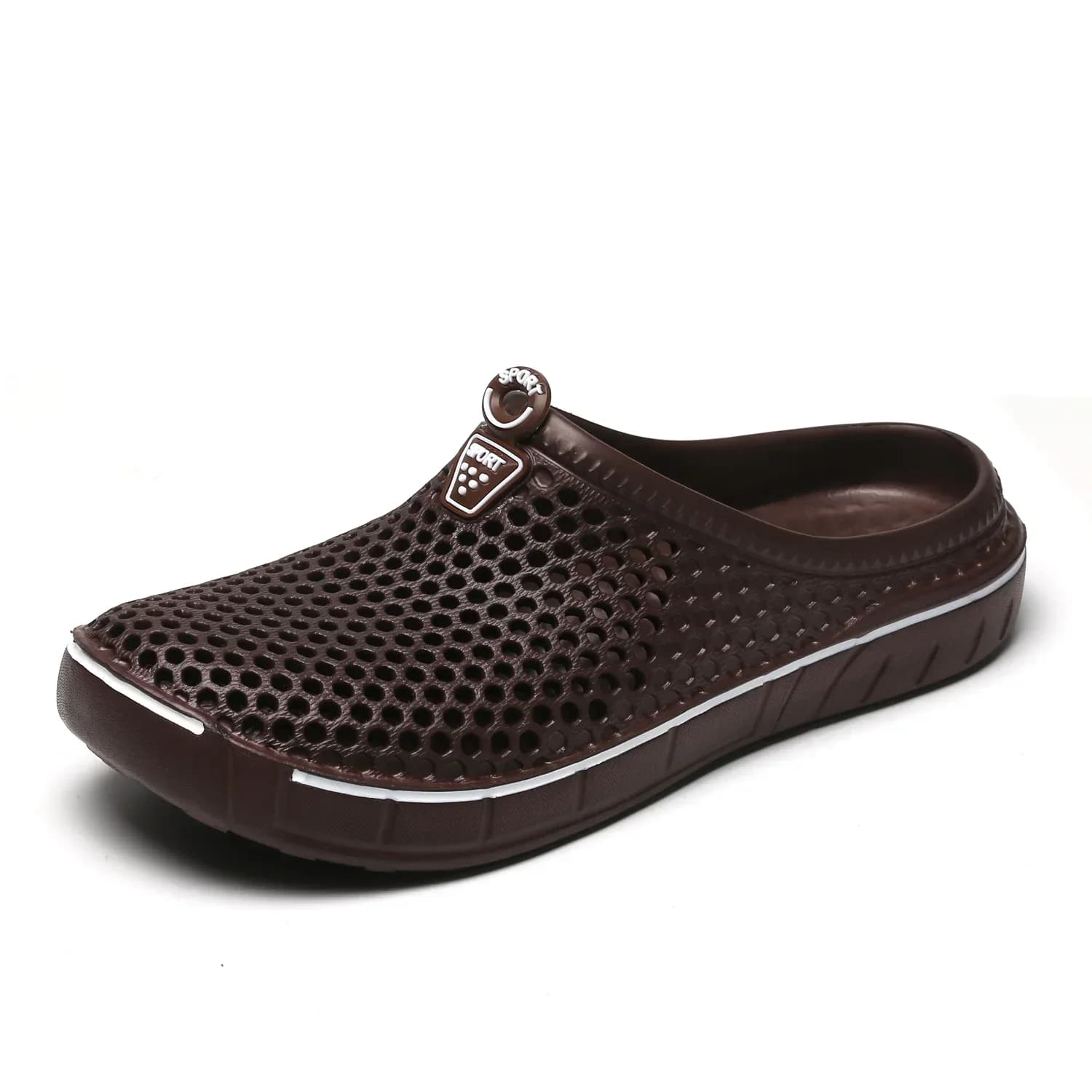 Plus Size Men Mesh Slippers Summer Breathable Home Indoor Slippers Men Thick Bottom Slides Fashion Walking Shoes Chanclas Hombre