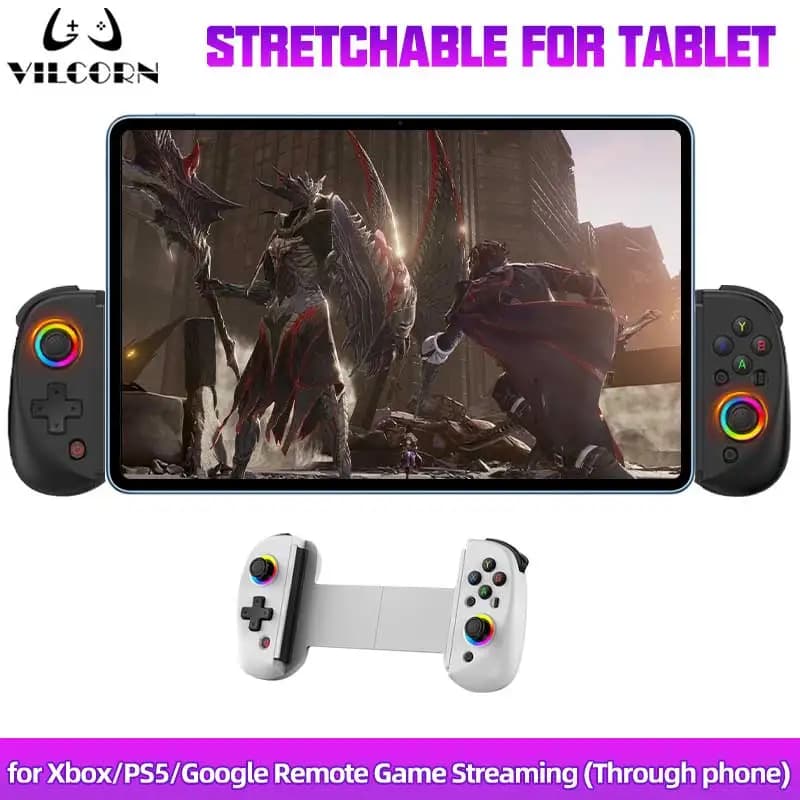 D8 Mobile Gamepad Streaming Gaming Controller for PS4/Xbox Game Joystick With Six Axis Gyroscope for Android/IOS Smartphone