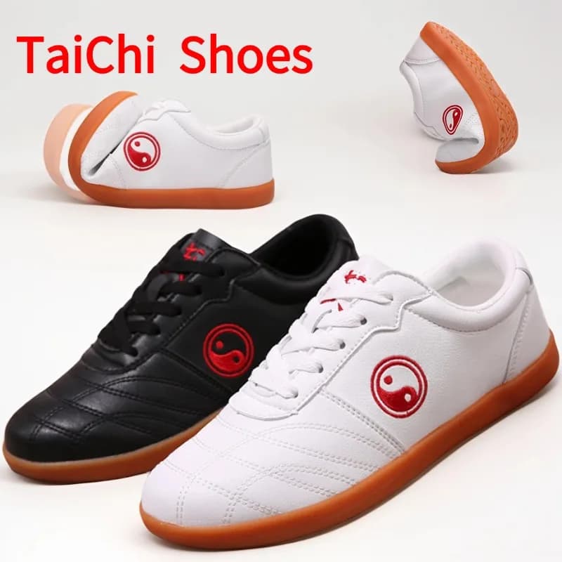 Chinese KungFu Shoes Martial Arts TaiChi Taekwondo WuShu Karate Sport Shoes Sneakers Adult Karate & Taekwondo Shoes W695