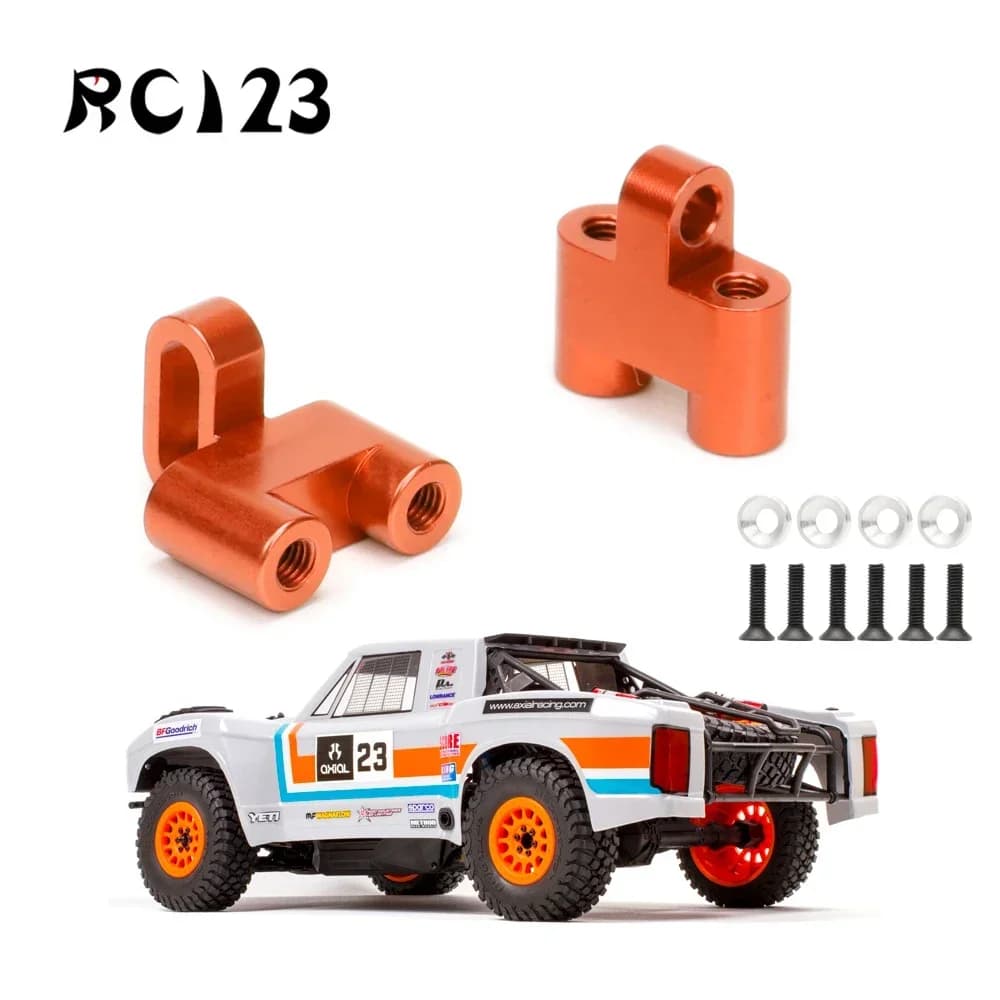 1:10 2Pc AX31104 Aluminum Servo Mount W/Screws For RC Crawler Car Rock Electric Axial Racing Yeti AX90025 90026