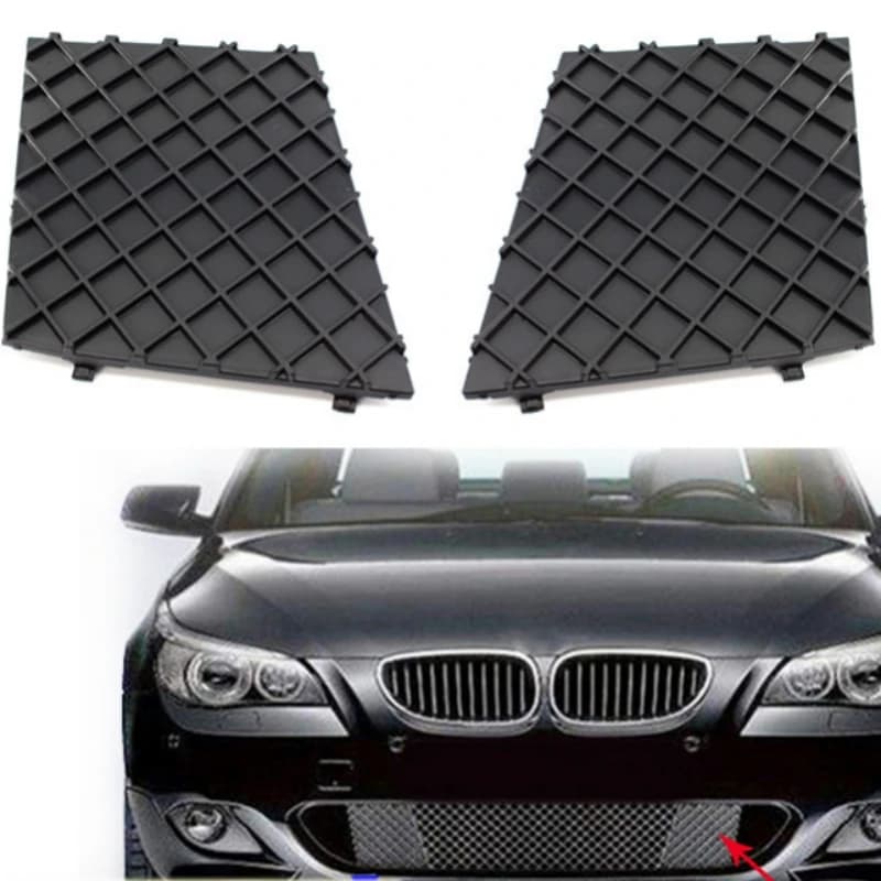 OE# 51117897183 51117897184 Front Bumper Lower Grid Cover Ventilation Grille Cover For 2003-2010 BMW E60 Car Accessories